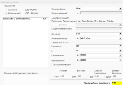 faq-sport-wartungsfaktor-mittlere verschmutzung
