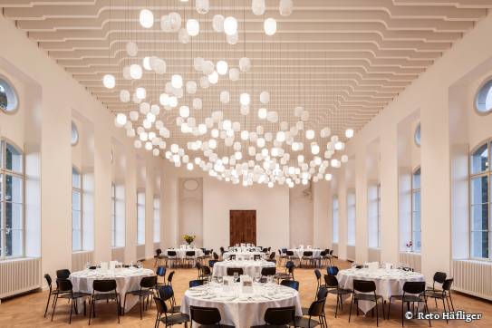 Mühlesaal auf der Klosterinsel Rheinau von MICHAELJOSEFHEUSI GmbH