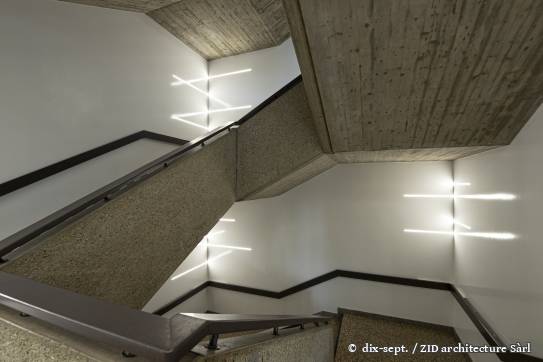 Collège Voltaire, Genève von Anne-Caroline Cusin-Modoux, Samir Zid, Frédéric Hofmann und Elio Da Costa