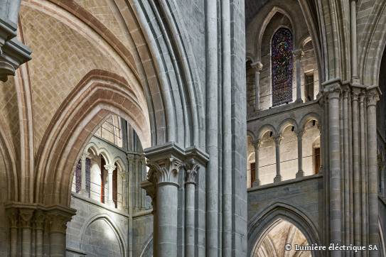 Cathédrale de Lausanne, Lumière éléctrique SA