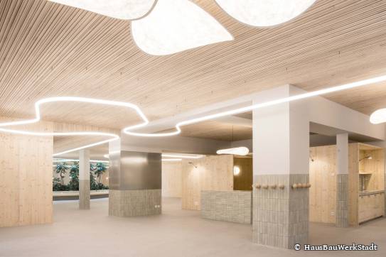 Umbau Bibliothek Davos, HausBauWerkStadt