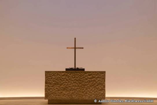 Kirche St. Nikolaus, Gemeinde Hofstetten-Flüh, Atelier Dreher